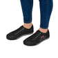 Asset Chaser-Women's Low Top Sneakers (Pink/Black)