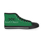 Men's Asset Chaser High Top Sneakers (Green/Black/White)