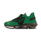 Asset Chaser's Men's Mesh Sneakers (Green/Orange)