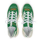 Asset Chaser's Men's Mesh Sneakers (Green/Orange)