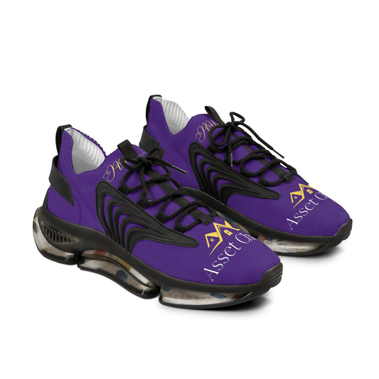 Men's Asset Chaser Mesh Sneakers (Purple/Gold)