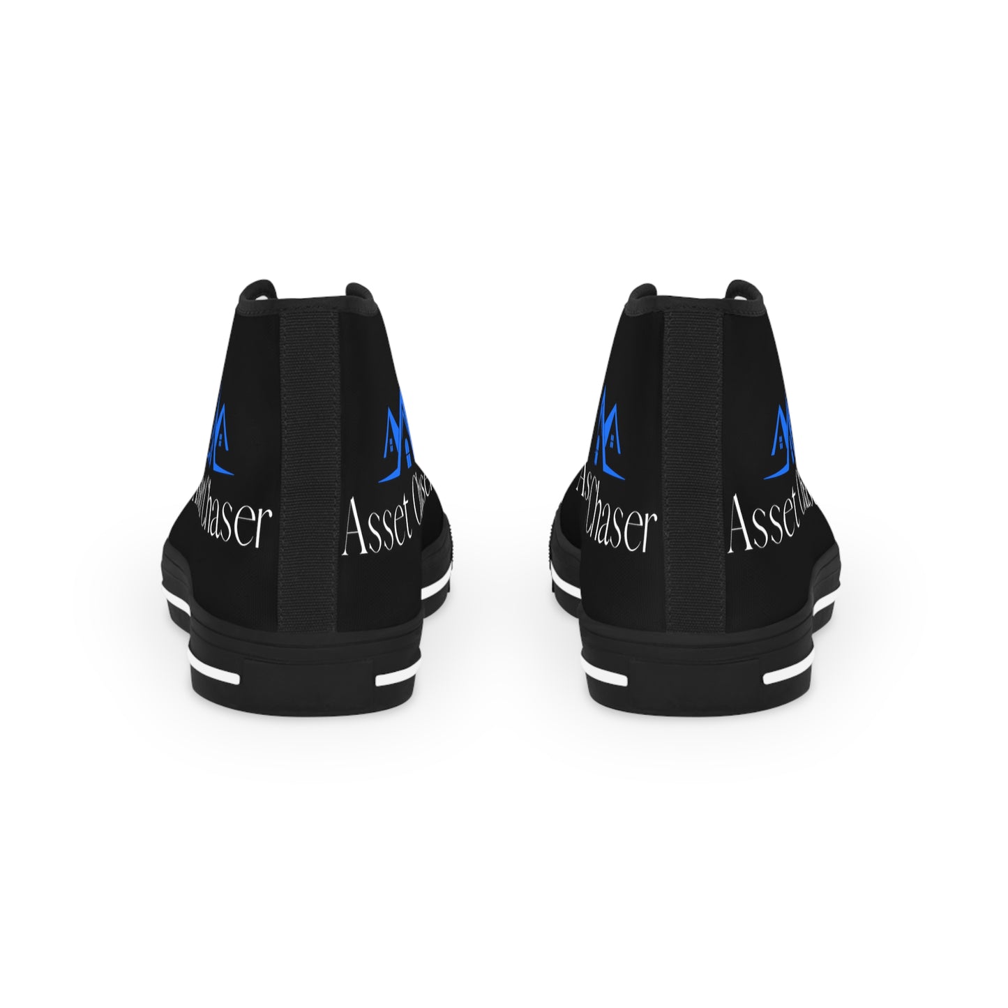 Men's High Top Sneakers (Blue/Black)