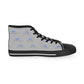 Men's High Top Sneakers (Black/Gray)