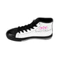 Asset Chaser-Women's Classic Sneakers (Pink/White/Black)