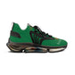 Asset Chaser's Men's Mesh Sneakers (Green/Orange)