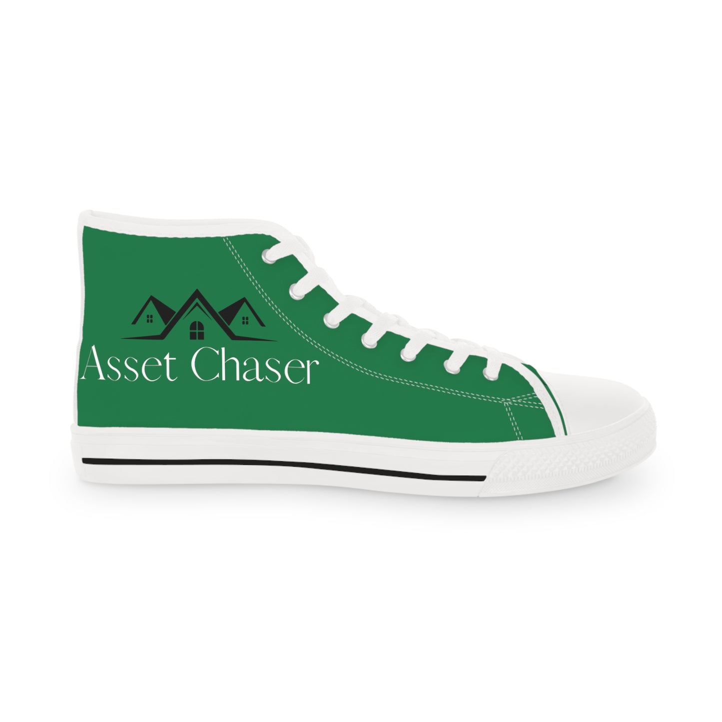 Men's Asset Chaser High Top Sneakers (Green/Black/White)