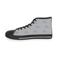 Men's High Top Sneakers (Black/Gray)