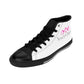 Asset Chaser-Women's Classic Sneakers (Pink/White/Black)