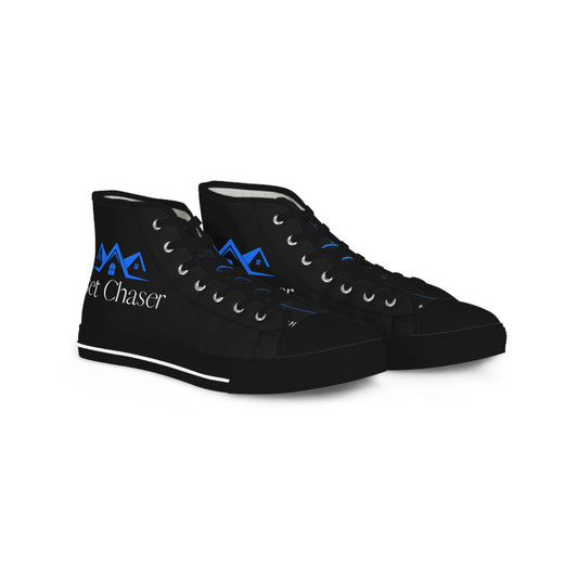 Men's High Top Sneakers (Blue/Black)