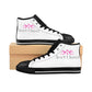 Asset Chaser-Women's Classic Sneakers (Pink/White/Black)