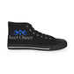 Men's High Top Sneakers (Blue/Black)