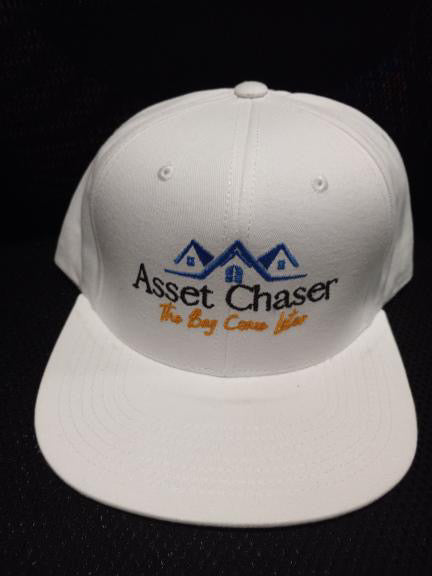 Asset Chaser Snapback- White/Navy Blue/Gold