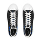 Men's High Top Sneakers (Blue/Black)