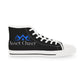 Men's High Top Sneakers (Blue/Black)