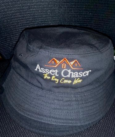 Asset Chaser Bucket Hat-Black/Red/Gold