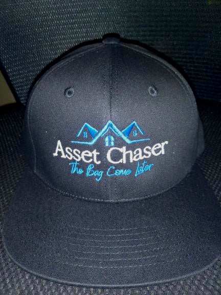 Asset Chaser Snapback- Black/Royal Blue/White