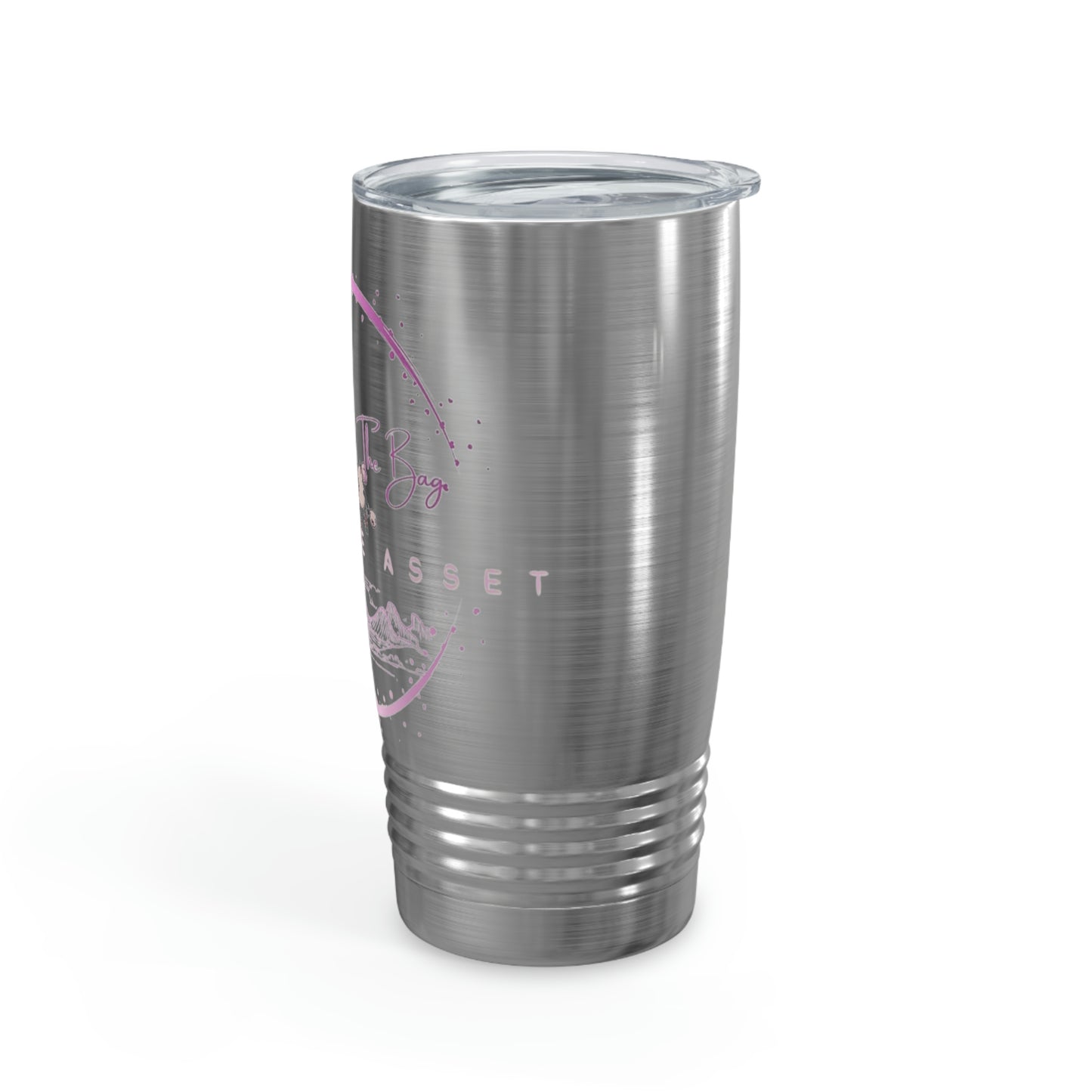 Don't Chase The Bag (Black/Pink) Tumbler 20oz