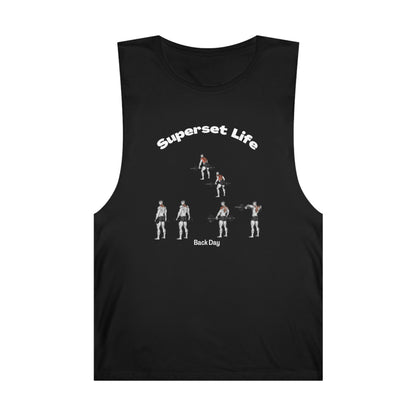 Superset Life (Back Day)- Tank (Black)