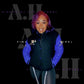 Varsity Jacket-Purple/Black (Slim Fit)