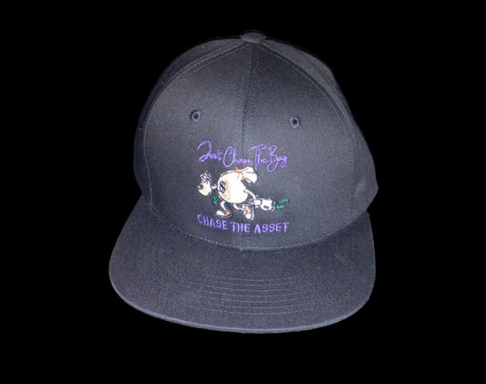 Don't Chase The Bag-Purple/Black Snapback