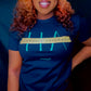 A.H. Financial Lit-Black/Green/Gold t-shirt