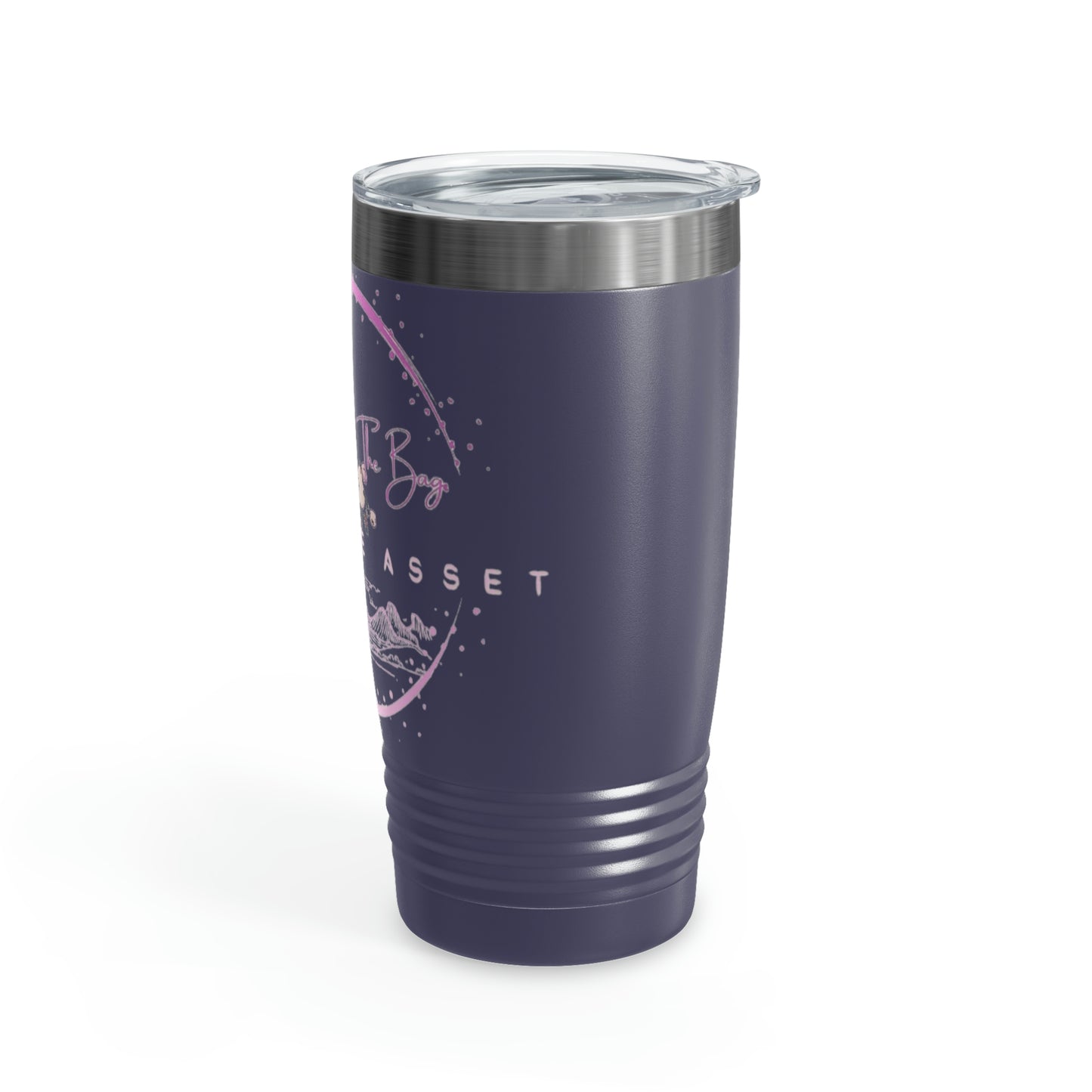 Don't Chase The Bag (Black/Pink) Tumbler 20oz